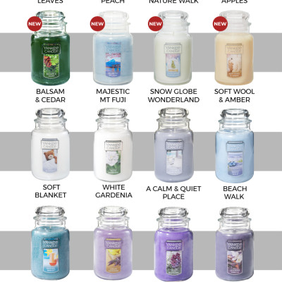 Nến hũ Yankee Candle size L - Autumn Leaves (623g)