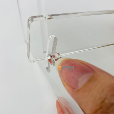 Kệ trưng bày Enter TB213 2 tầng 300x112x83mm, Kệ bậc thang để bàn, Kệ trưng bày nước hoa, mô hình