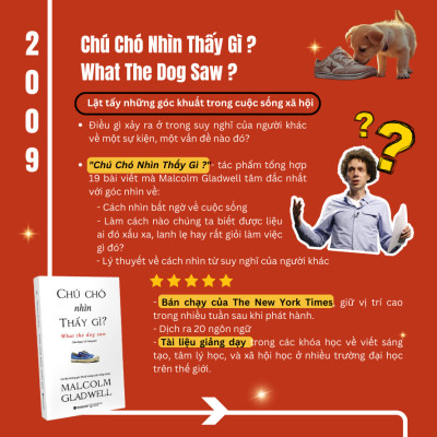 Trọn Bộ 7 Cuốn Sách Malcolm Gladwell: Những Kẻ Xuất Chúng + Điểm Bùng Phát + Trong Chớp Mắt  + Chú Chó Nhìn Thấy Gì  + David Và Goliath  + Đọc Vị Người Lạ + Lật Lại Điểm Bùng Phát