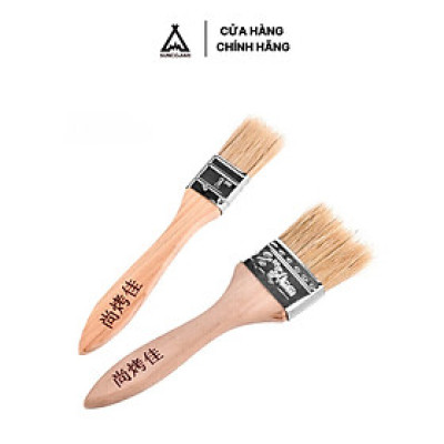 Combo 2 cây chổi quét dầu cán gỗ Suncojia nhỏ gọn, tiện lợi dùng cho nhà bếp