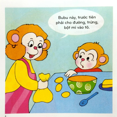 Bé Học Lễ Giáo - Bubu Tập 32: Tập Làm Bánh (Tái Bản 2023)