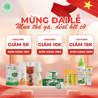 Nước Ngâm Chân Thảo Dược Bảo Linh 70ml  chiết xuất thảo dược,dùng siêu tiết kiệm, Dưỡng da chân, Khử mùi hôi chân, Lưu thông khí huyết
