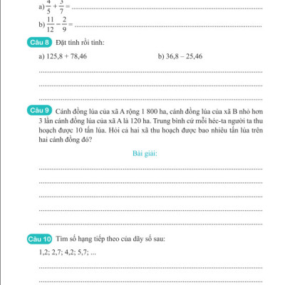 Sách - 36 Đề Ôn Luyện Toán 5 - Biên soạn theo chương trình GDPT mới - ndbooks