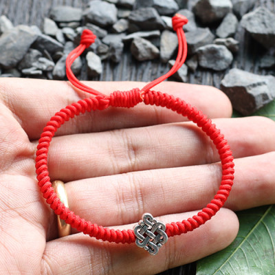 Vòng Tay Charm Kết Đồng Tâm Bạc Ngọc Quý Gemstones GA152