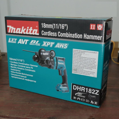 MÁY KHOAN ĐỘNG LỰC DÙNG PIN (KHÔNG KÈM PIN VÀ ĐẾ SẠC) MAKITA DHR182Z 18V (CHƯA GỒM PIN SẠC)- HÀNG CHÍNH HÃNG
