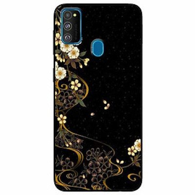 Ốp lưng dành cho Samsung M30s mẫu Hoa Văn Hoa Trắng