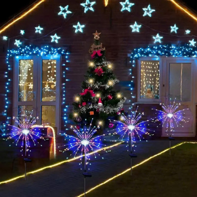 Đèn Năng Lượng Mặt Trời Trang Trí Hiệu Ứng Tạo Hình Hoa – 150 LED Siêu Đẹp, Siêu Sáng
