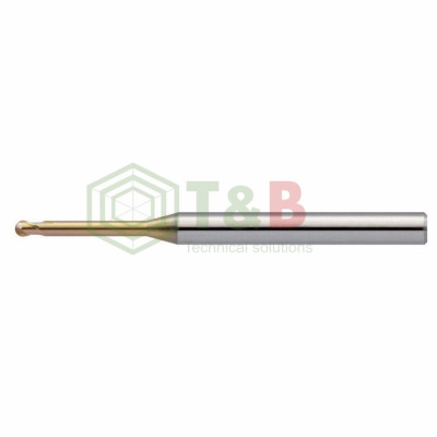 Dao Cầu Cổ Dài R2 x 25 x 70 L Union Tool Model HSLB2040-250,Dao phay ngón gia công sau nhiệt
