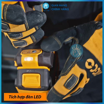 Máy siết bulong INGCO 850NM xe ô tô xe máy xe tải tháo mở ốc bulong pin KHÔNG CHỔI THAN CIWLI2085 kèm 1 sạc 2 pin 4ah