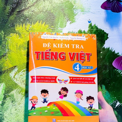 Sách - Đề Kiểm Tra Tiếng Việt 4 - Học Kì 1 (cánh diều)