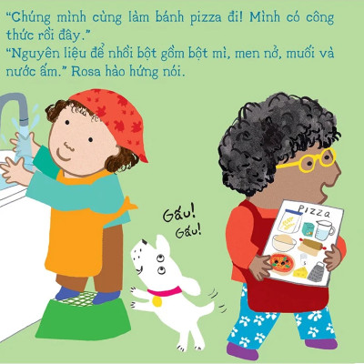 Thí Nghiệm Vui Cùng Rosa - Làm Bánh Pizza