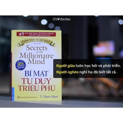 Sách - Bí Mật Tư Duy Triệu Phú - First News