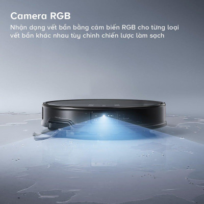 Robot Hút Bụi Lau Nhà Cao Cấp Roborock Saros 10R Lực 19.000, Camera AI -Hàng Chính Hãng