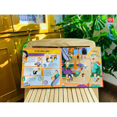 Sách - Rèn Luyện Kỹ Năng Đầu Đời Cho Trẻ - 30 Câu Trắc Nghiệm Giúp Con Tự Bảo Vệ Bản Thân - Đinh Tị Books