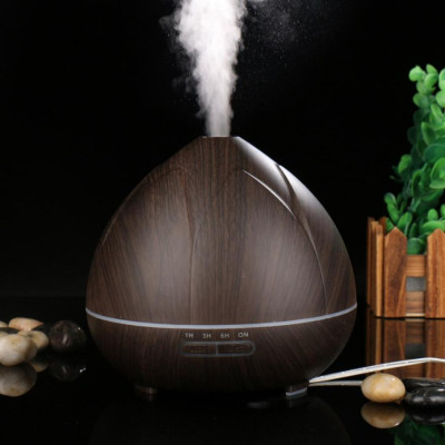 Máy Phun Sương Tạo Độ Ẩm Hình Hoa Sen 17cm Có Led Và Remote