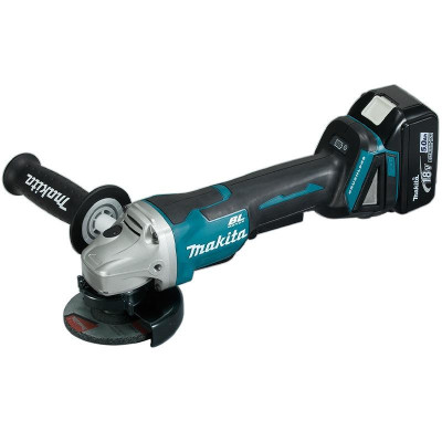 MÁY MÀI GÓC DÙNG PIN  100 MM 18V (01 SẠC NHANH ,02 PIN 18V/ 5.0AH) MAKITA DGA408RTJ1- HÀNG CHÍNH HÃNG
