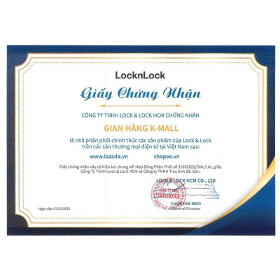 Bộ hộp cơm giữ nhiệt LocknLock Lunch Box LHC8052S01 3 hộp giữ nhiệt kèm túi, muỗng đũa màu xanh  - Hapos