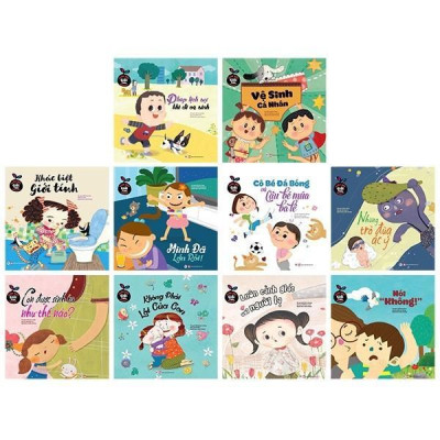 Sách - Giáo Dục Giới Tính - Combo 10 Cuốn - Tân Việt Books