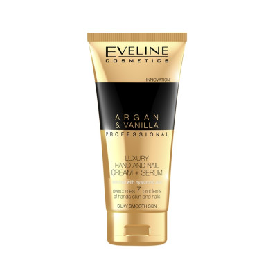 Kem dưỡng da tay Eveline tinh dầu Argan hương Vanilla 100ml_[Tặng kèm mặt nạ Hàn Quốc cao cấp]