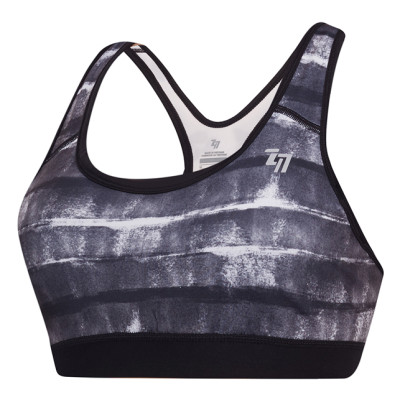 Áo Thể Thao Nữ Just Feel Free H6642 - Xám Khối Trắng