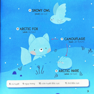 STEAM WORDS: Animals - Từ Vựng Về Động Vật (*** Sách Bản Quyền ***)