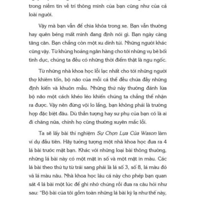 Bạn Không Thông Minh Lắm Đâu (Tái Bản 2022)