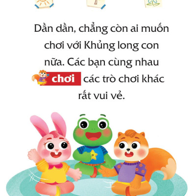 Sách Truyện Tranh Song Ngữ Việt Anh Cho Bé - Chân Thành Chia Sẻ Vui Vẻ Bên Nhau