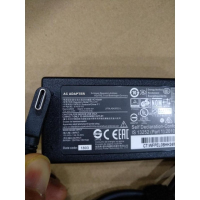 Sạc Tương Thích Cho Laptop Hp Spectre X360 13-Ac Series 45W Usb Type-C - Hàng Nhập Khẩu New Seal TEEMO PC TEAC918