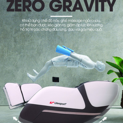 Ghế Massage Toàn Thân Lifesport LS-2800 Plus, Ghế Massage Sang Trọng Tinh Tế Cùng Nhiều Tính Năng Vượt Trội