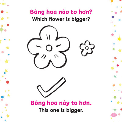 Tô Màu Sáng Tạo - Bé Học Tiếng Anh - Cái Gì To Hơn Nhỉ?
