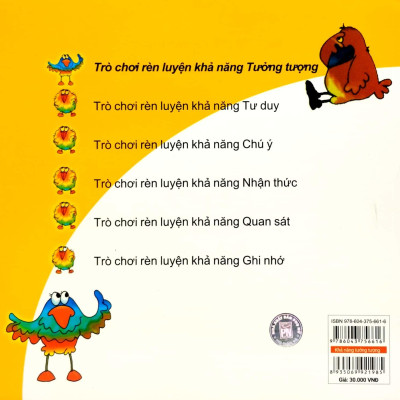 Sân Chơi Trí Tuệ Của Chim Đa Đa - Trò Chơi Rèn Luyện Khả Năng Tưởng Tượng (Tái Bản 2022)