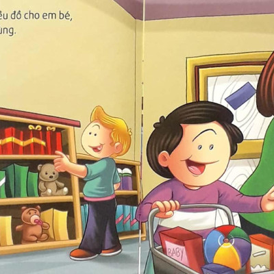 Giáo Dục Các Kỹ Năng Cần Thiết Cho Trẻ : Làm anh thật vui