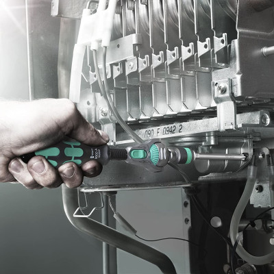 Đầu chuyển 3/8" vuông sang lục giác 1/4"  8784 B1 Zyklop bit adaptor Wera 05003590001