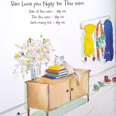 Luna Yêu Ngày Đến Thư Viện