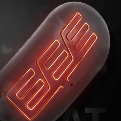 ( Tặng kèm sạc dự phòng) Đai Đeo Massage Giảm Đau, Sưởi Ấm Bụng Phụ Nữ Kỳ Kinh Nguyệt Bằng Sóng Hồng Ngoại Cao Cấp 