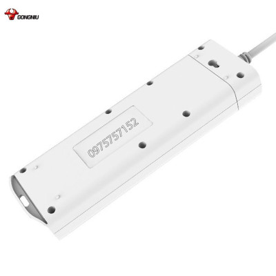 Ổ cắm điện đa năng cao cấp GONGNIU, ổ cắm điện 4 ổ cắm 4 công tắc có dây 3m, bảo hành chính hãng 3 năm 1 đổi 1
