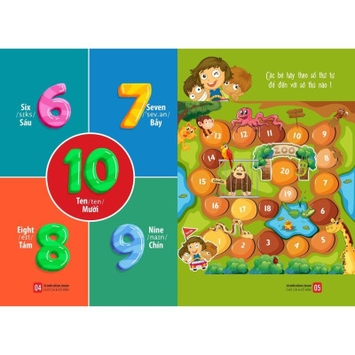 Sách - Từ Điển Bằng Tranh Chữ Cái Và Số Đếm - Việt Thư