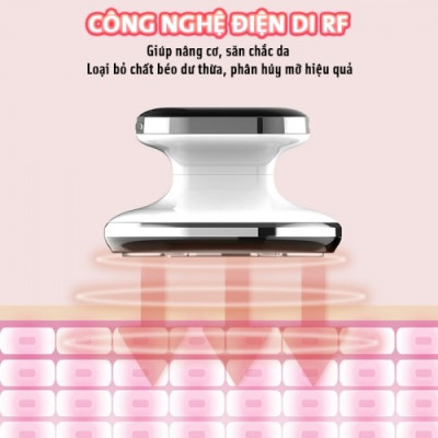 Máy Massage Bụng Cầm Tay Nikio NK-160 - Công Nghệ Sóng RF, EMS Giúp Săn Chắc Body