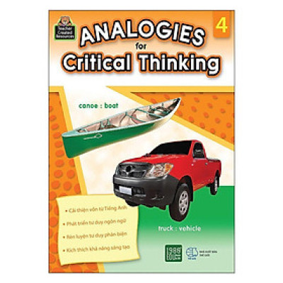 Sách - Analogies For Critical Thinking - Tập 4 - Ruth Foster - 1980 Books