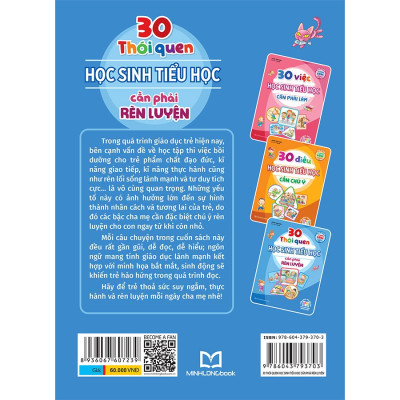 Sách - 30 Thói Quen Học Sinh Tiểu Học Cần Phải Rèn Luyện (TB) (ML)