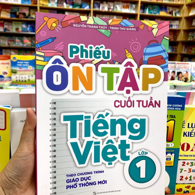 Phiếu Ôn Tập Cuối Tuần Tiếng Việt Lớp 1