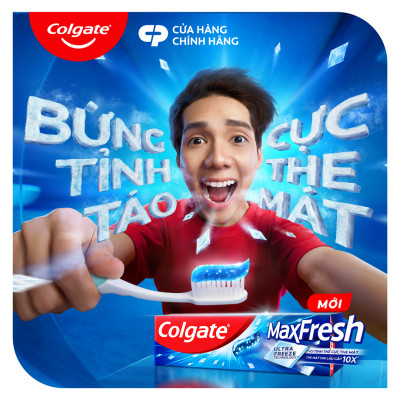 Bộ đôi kem đánh răng Maxfresh Bạc hà 173g