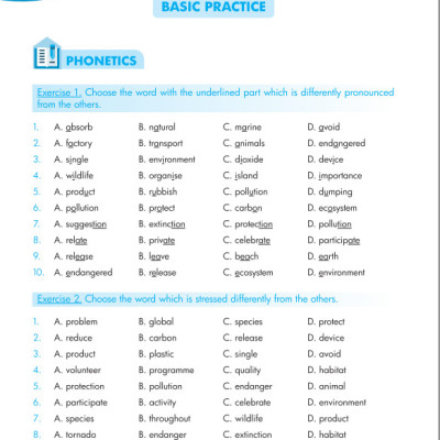 Sách - Bài Tập Tiếng Anh 8 Cơ Bản Và Chuyên Sâu (Global Success) - ndbooks