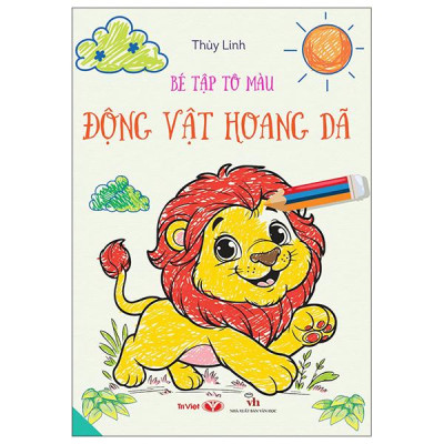 Sách - Bé Tập Tô Màu - Động Vật Hoang Dã