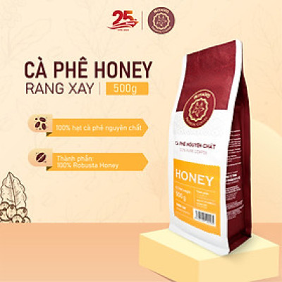 Cà phê nguyên chất rang xay HONEY – 500g
