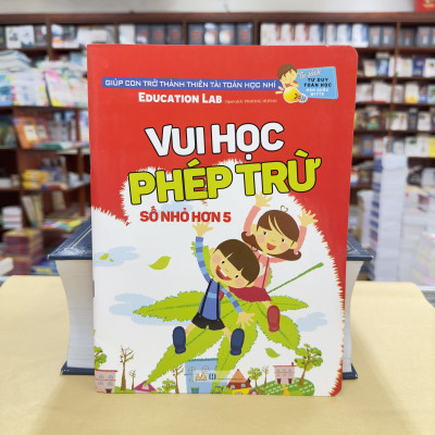 Tủ Sách Tư Duy Toán Học Hàn Quốc - Vui Học Phép Trừ (Số Nhỏ Hơn 5)