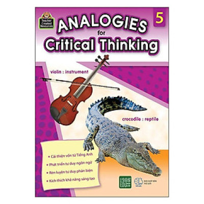 Sách - Analogies For Critical Thinking - Tập 5 - Ruth Foster - 1980 Books