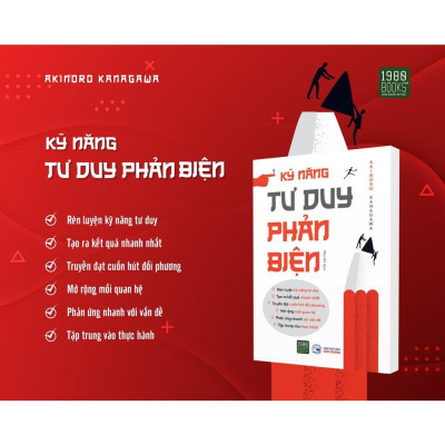 Sách - Kỹ Năng Tư Duy Phản Biện - Kanagawa Akinori - 1980Books
