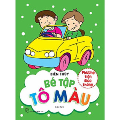 Bé Tập Tô Màu - Phương Tiện Giao Thông - Bản Quyền