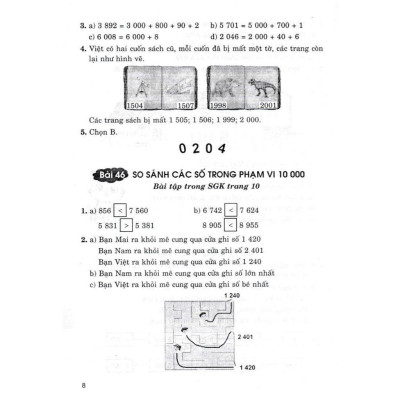 Sách - Hướng Dẫn Giải Bài Tập Toán Lớp 3 - Tập 2 - Dùng Kèm SGK Kết Nối - Hồng Ân